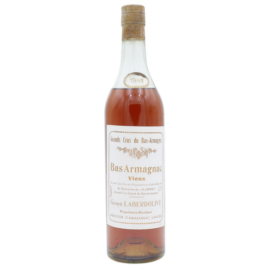 Pierre Laberdolive 1942 Bas Armagnac, quality armagnac