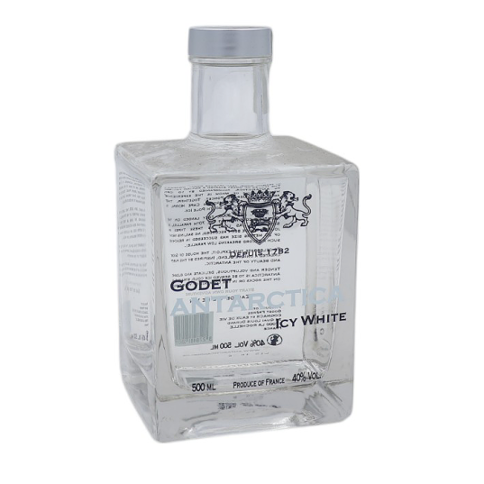 Cognac Godet Antartica Icy White