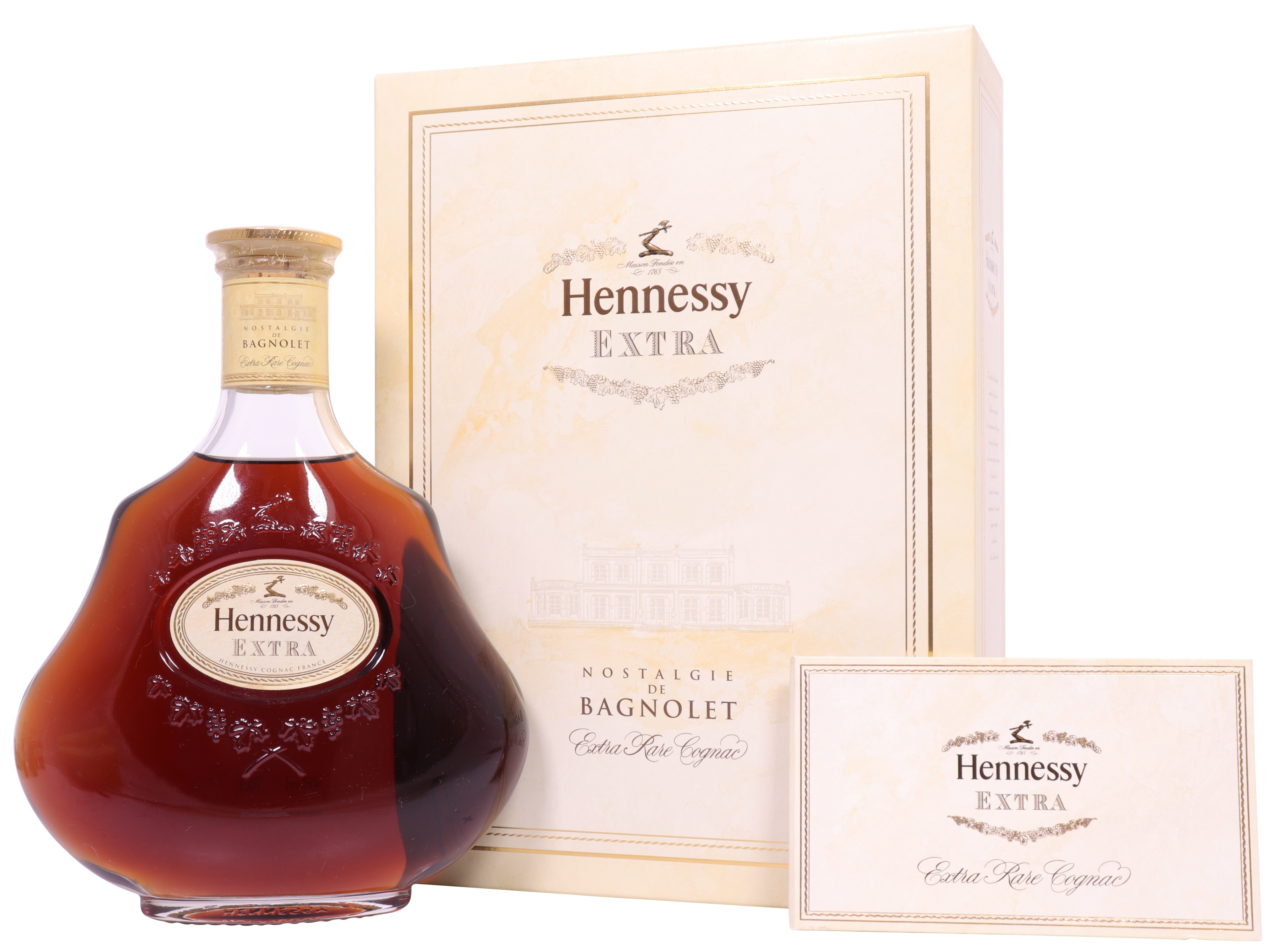 Cognac Hennessy Extra Nostalgie de Bagnolet - Vintage Liquors