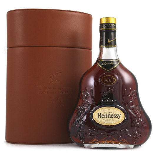 Hennessy XO in leather gift box