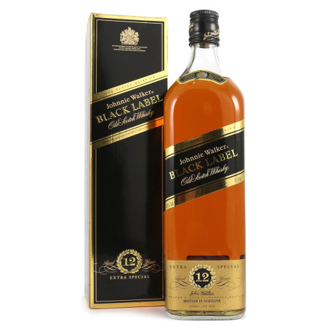 Johnnie Walker Black Label 12 Years Old 1980's