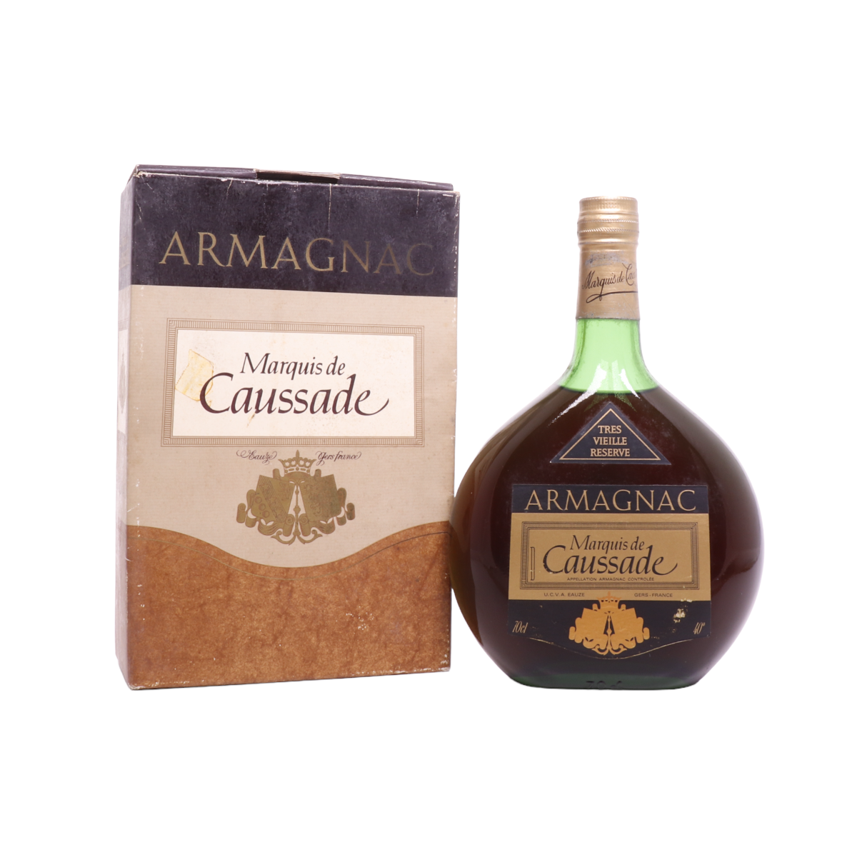 Buy Marquis de Caussade Armagnac Très Vieille Réserve at Vintage-Liquors