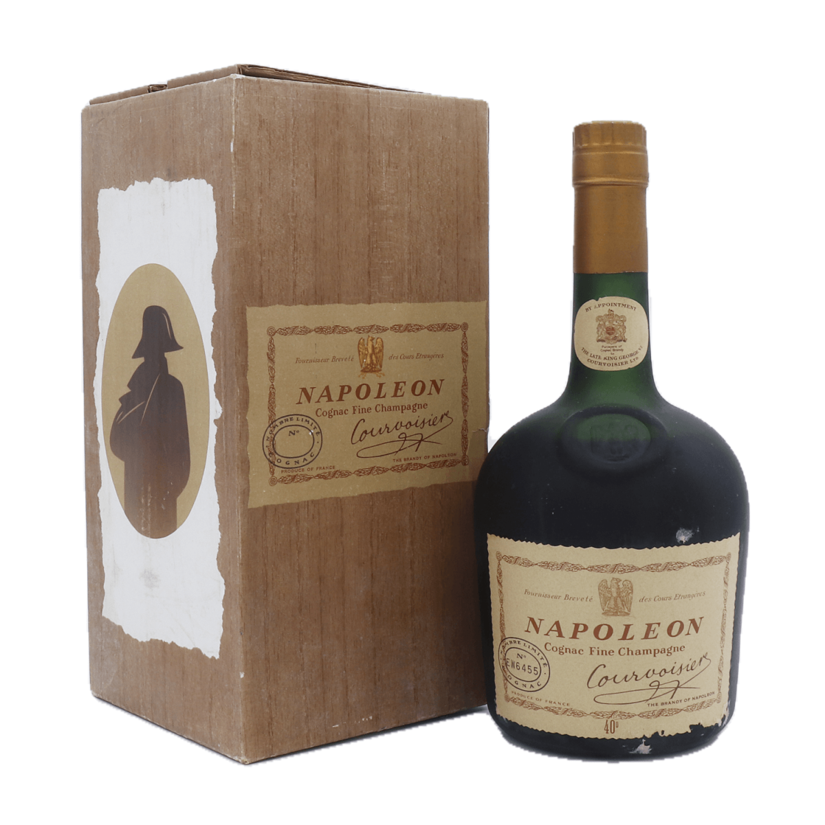 Courvoisier Cognac Napoleon 1970. Refined Cognac