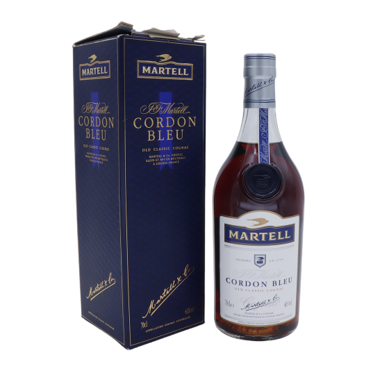 Martell Cognac Cordon Bleu 1990, iconic cognac