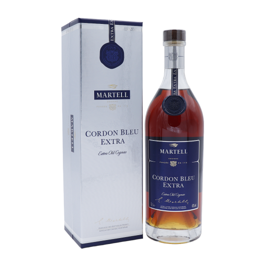 Martell Cognac Cordon Bleu Extra, prestigious french cognac