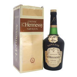 Hennessy & Cie XO Carafe Cognac 1980 Vintage in Original Carton Box