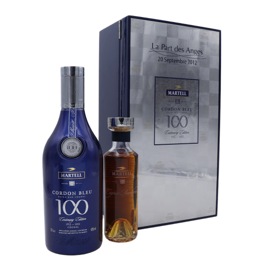 誠実】 MARTELL CORDON 100周年パッケージ BLUE ウイスキー