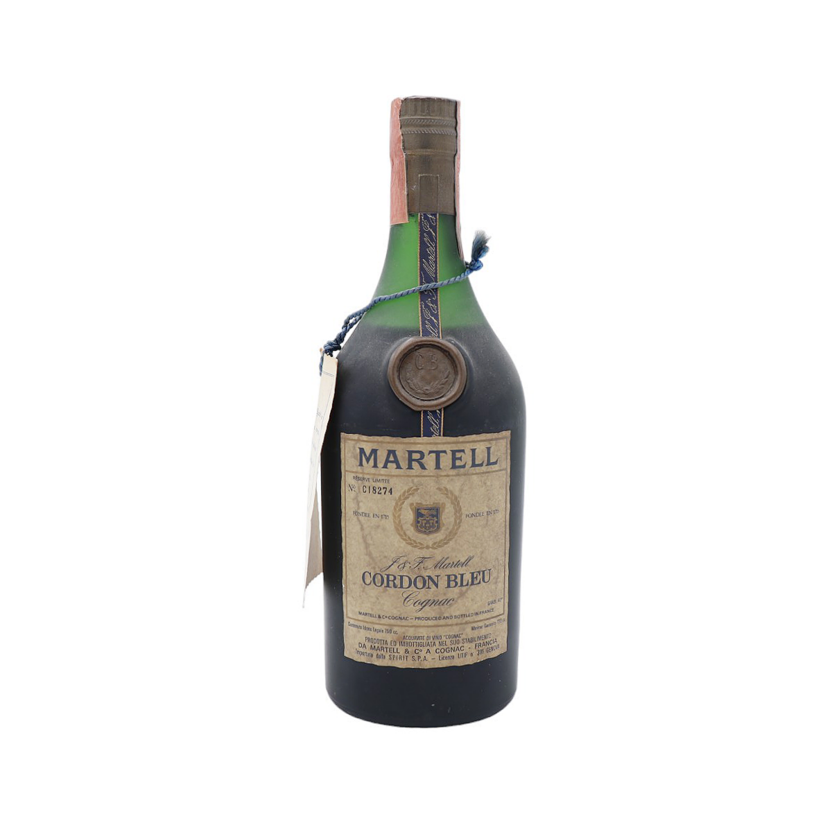 Martell Cognac Cordon Bleu 1976 - Inescapable Bottle