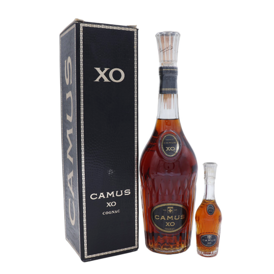 Camus Cognac XO 1980, Long Neck Decanter