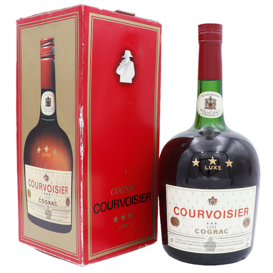 Cognac Courvoisier 3 Etoiles Luxe 1960 version Magnum