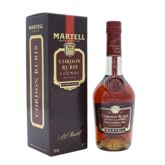 Cognac Martell Cordon Rubis 1980 Half - A jewel of cognac